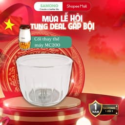 Thumbnail Cối thuỷ tinh Samono 0.3L phụ kiện thay thế cho máy xay MC200/MC200S/099S 2