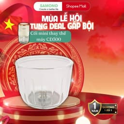 Thumbnail Cối thuỷ tinh Samono 0.3L phụ kiện thay thế cho máy xay MC200/MC200S/099S 1