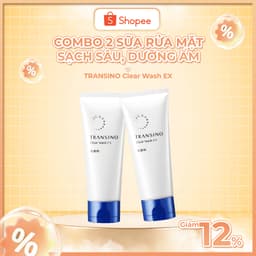 Thumbnail Combo 2 Sữa Rửa Mặt Sạch Sâu, Dưỡng Ẩm TRANSINO 2