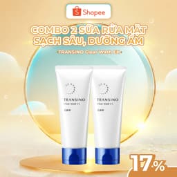 Thumbnail Combo 2 Sữa Rửa Mặt Sạch Sâu, Dưỡng Ẩm TRANSINO 1