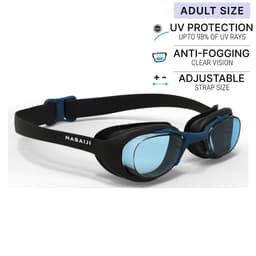 Thumbnail Kính bơi xbase 100 DECATHLON NABAIJI cho người lớn cỡ L có kiều chỉnh gọng mũi 2