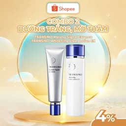 Thumbnail Combo 2 Dưỡng Trắng, Mờ Thâm TRANSINO Melano Essence 50 - Clear Lotion 1