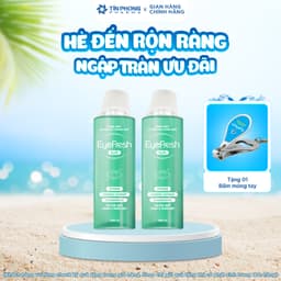 Thumbnail Combo 2 Nước Rửa Mắt EYEFRESH Soft Hỗ Trợ Làm Sạch, Làm Dịu, Dưỡng Ẩm Cho Mắt Sáng Khỏe Chai 300ml 1