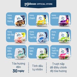 Thumbnail GLADE Combo 2 Sáp Thơm Hương Anh Đào Lily 180gx2 2