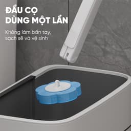 Thumbnail Bộ Cọ Nhà Vệ Sinh, Cọ Bồn Cầu Dùng 1 Lần Kèm 6 Đầu Cọ Thay Thế Khử Khuẩn,Tiện Lợi (3 mùi hương) 2