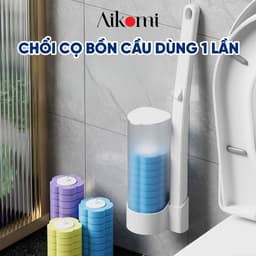Thumbnail Bộ Cọ Nhà Vệ Sinh, Cọ Bồn Cầu Dùng 1 Lần Kèm 6 Đầu Cọ Thay Thế Khử Khuẩn,Tiện Lợi (3 mùi hương) 1