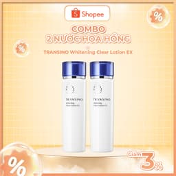 Thumbnail Combo 2 Nước Hoa Hồng TRANSINO Dưỡng Trắng Da 150ml 2