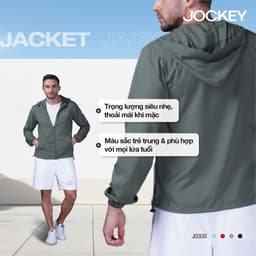 Thumbnail Áo khoác Unisex Nam Nữ Jockey chống tia UV - J0335 3