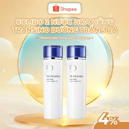 Thumbnail Combo 2 Nước Hoa Hồng TRANSINO Dưỡng Trắng Da 150ml 1