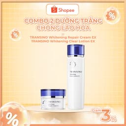 Thumbnail Combo Dưỡng Trắng Chống Lão Hóa TRANSINO Whitening Clear Lotion - Whitening Repair Cream 2