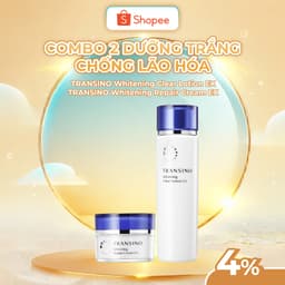 Thumbnail Combo Dưỡng Trắng Chống Lão Hóa TRANSINO Whitening Clear Lotion - Whitening Repair Cream 1