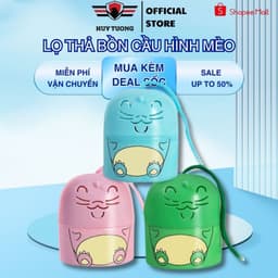 Thumbnail Lọ Thả Bồn Cầu Hình Mèo Khử Mùi Bồn cầu Hương Thơm Thanh Mát Tặng Kèm Dây Dễ Dàng Khi Sử Dụng 1