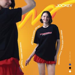Thumbnail Áo T - Shirt Jockey Unisex Nam Nữ in họa tiết - J4103 2