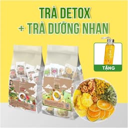 Thumbnail Set trà thảo mộc dưỡng nhan, trà hoa cúc Mộc Hương Sơn mix vị giải nhiệt mùa hè 1