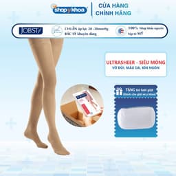 Thumbnail Vớ Y Khoa Siêu Mỏng JOBST UltraSheer - Vớ Đùi, Màu Da, Kín Ngón, Áp Lực 20-30mmHg, 2 Chiếc (Tất Y Khoa) 1
