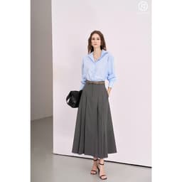 Thumbnail Váy xếp ly dáng dài MOLLYNISTA công sở cao cấp thanh lịch nữ tính tôn dáng (không kèm belt) 2
