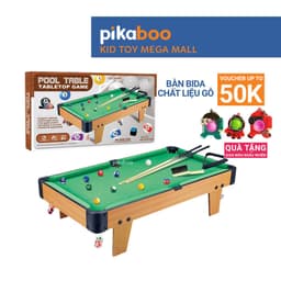 Thumbnail Đồ chơi thể thao bàn bi a Pikaboo mini cho bé chất cao cấp an toàn giúp bé vận động phát triển 1