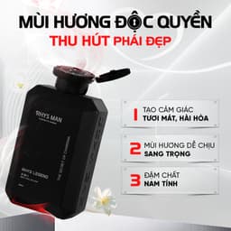 Thumbnail Combo Sữa tắm gội nam 3in1 350ml & Sữa rửa mặt nam 100ml & Dung dịch vệ sinh 120ml & Nước hoa nam 10ml RHYS MAN 3