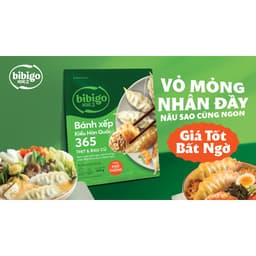 Thumbnail Bánh xếp Mandu BiBiGo 365 Thịt & Rau củ (Gói: 250g) 2