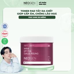 Thumbnail Toner Pad Tẩy Tế Bào Chết Rượu Vang Nâng Cơ và Trẻ Hoá Da Neogen Dermalogy Wine Lift PHA Gauze Peeling 30 Miếng 1