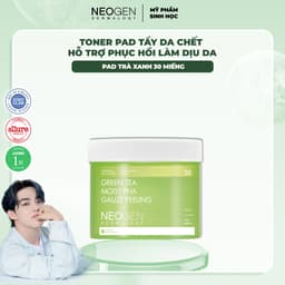 Thumbnail Toner Pad Tẩy Tế Bào Chết Trà Xanh Làm Dịu và Phục Hồi Da Dầu Mụn Neogen Dermalogy PHA Gauze Peeling 30 Miếng 1