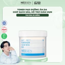 Thumbnail Toner Pad Giảm Mụn, Thu Nhỏ Lỗ Chân Lông Neogen Dermalogy Poreraser Clear BHA Pad 90 miếng 1