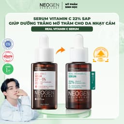 Thumbnail Siêu Tinh Chất Mờ Thâm Dưỡng Trắng Vitamin C SAP 22% Neogen Dermalogy Real Vita C Serum 32ml 2