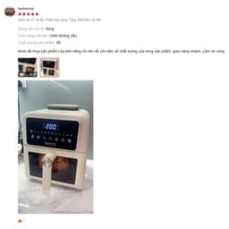 Thumbnail Nồi Chiên Không Dầu Masuto MSKing 1700W-6L 2 Tầng Đốt Vỏ Thép Cacbon, Nồi Chiên Hơi Nước Phun Sương Nướng Gà Nguyên Con 2