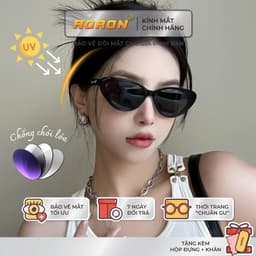 Thumbnail Kính Mát Phân Cực Mắt Mèo Nam Nữ AORON Hot Trend 2025 Chất Liệu TR90 Bền Bỉ Chống Tia UV400 1