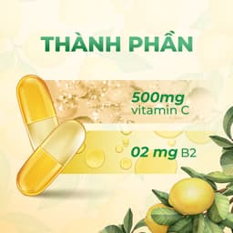 Thumbnail Viên uống VTM Vitamin C bổ sung vitamin C, sáng da, mờ thâm, tăng cường đề kháng - gói 60 viên 3