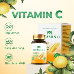Thumbnail Viên uống VTM Vitamin C bổ sung vitamin C, sáng da, mờ thâm, tăng cường đề kháng - gói 60 viên 2