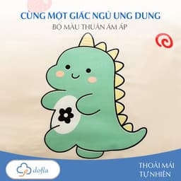 Thumbnail Bộ Ga Trải Giường Dofia cao cấp chất liệu An Toàn cho Làn Da Kháng Khuẩn và thoáng mát 4