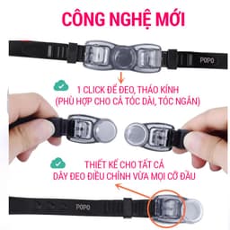 Thumbnail Kính bơi tráng gương SPORTY 1940 kèm bịt tai chống tia UV, bảo vệ mắt, tai dành cho nam và nữ 2