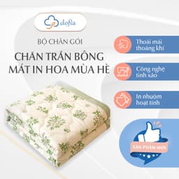 Thumbnail Chăn hè chần bông Dofia thoáng mát dành cho mùa hè nóng nực chất liệu cao cấp mềm mịn 2