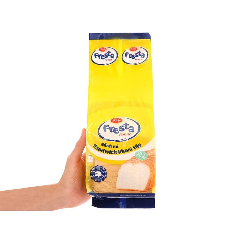 Ảnh Combo 3 Túi Bánh mì Sandwich Khoai Tây Fresta - HSD 15 ngày kể từ NSX 3