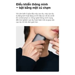 Thumbnail Máy cạo râu điện Xiaomi Electric Shaver S200 Xám/Bạc BHR9529GL/ BHR9523GL - Thời gian sử dụng lên đến 60 phút 1