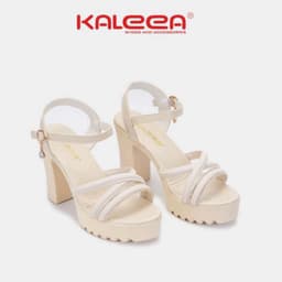 Thumbnail Kaleea - Giày Sandal Nữ Cao 9p Siêu Nhẹ Hàng Thiết Kế Sandal Quai Chéo Mảnh Đính Đá Kim Cương - G13 2
