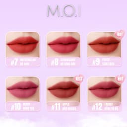 Thumbnail Set 2 Son tint MOI Cotton Candy - Son Kẹo Nhẹ Như Bông - Matte Lasting Lip Tint 4