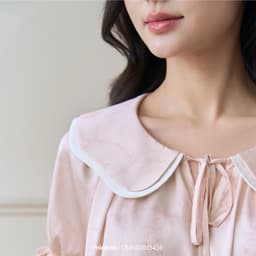 Thumbnail Đồ mặc nhà Mialala chất liệu lụa với cổ bèo tinh tế và tay nhún bèo điệu đà DMN02015436 4