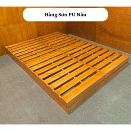 Thumbnail Giường pallet gỗ thông Behomes loại hộp kín, đã ráp sẵn hoàn thiện, nan dày, đã xử lí ẩm mốc mối mọi 3