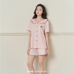 Thumbnail Đồ mặc nhà Mialala chất liệu cotton thiết kế cổ bèo nữ tính DMN02085299 2