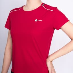 Thumbnail Áo Chạy Bộ Nữ Nhanh Khô Nhiều Màu Sắc Lựa Chọn LV24N03F204 Livan Sport, Áo Running Nữ, Áo Chạy Nữ Siêu Nhẹ 4