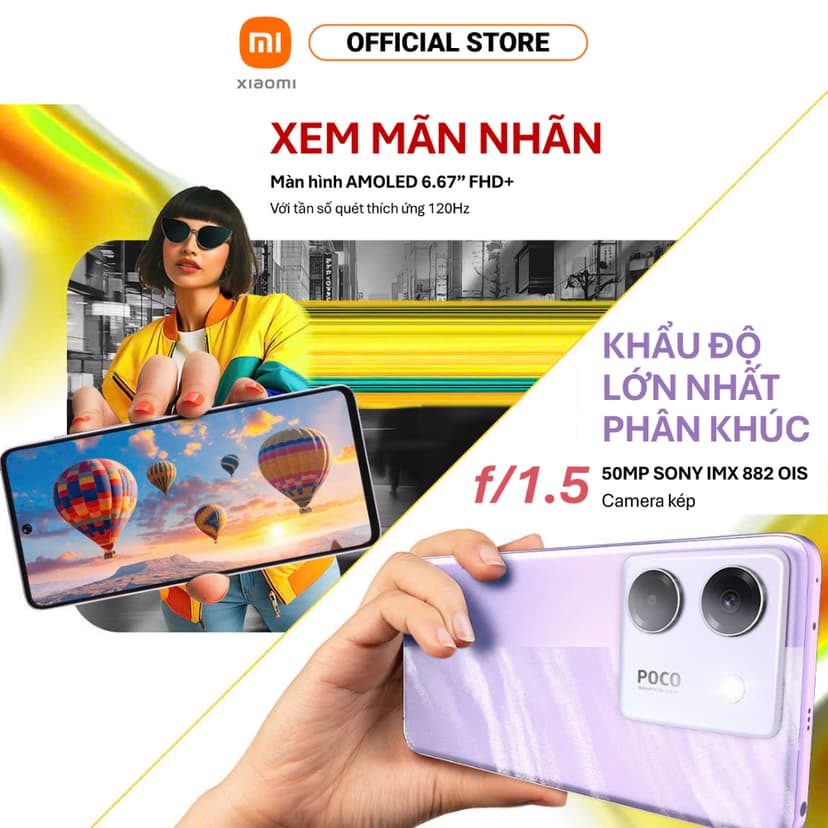 Ảnh Điện thoại thông minh POCO M7 Pro 5G (8+256GB) | 6.67" AMOLED 120Hz FHD+ | Camera 50MP+2MP | MD7025-Ultra 3