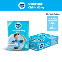 Thumbnail Thùng 24 Bịch Sữa Dinh Dưỡng Dutch Lady Ít Đường 24x180ml 1