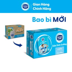 Thumbnail Thùng 24 Bịch Sữa Dinh Dưỡng Dutch Lady Ít Đường 24x180ml 3