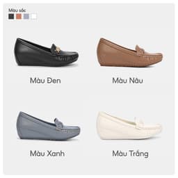 Thumbnail Kaleea - Giày Cao Gót Đế Xuồng Chất Da Mềm Siêu Nhẹ, Đi Êm Chân Cao 4p - H16 2