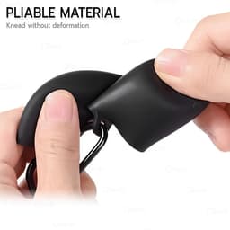 Thumbnail Ốp Case SoundPEATS Pop Clip Silicone Có Móc Khóa (Đen) 3