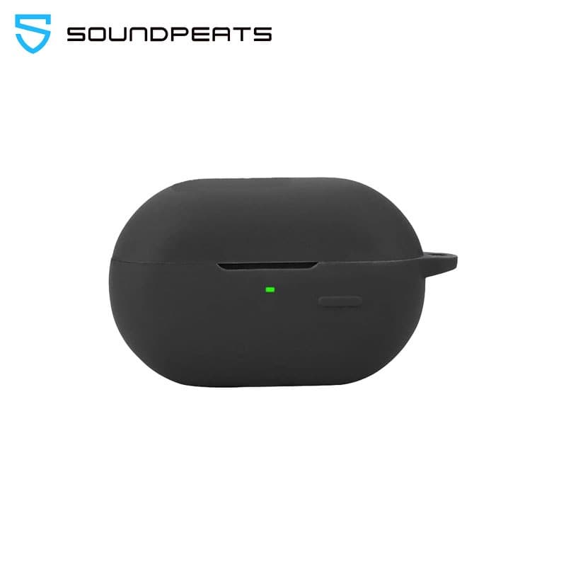 Ảnh Ốp Case SoundPEATS Pearlclip Pro Silicone Có Móc Khóa (Đen) 1