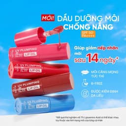 Thumbnail Dưỡng môi MizuMi UV Plumping Lip Oil Rouge 4g dưỡng ẩm làm mềm môi 4