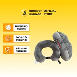 Thumbnail GIAO MÀU NGẪU NHIÊN Gối cổ du lịch cao su non cao cấp LEQUB 1